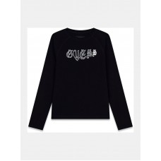 GUESS μπλούζα παιδική J5YI13K6YW4-JBLK μαύρη